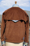 Brown Velvet Wool Jacket