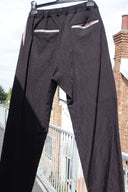 Black Cotton Trousers