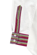 Classic Slim Fit Women White Oxford Cotton