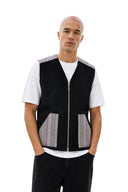 Black Padded Vest