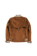 Brown Corduroy Harrington Jacket 2