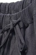 Black Cotton Trousers