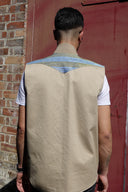 Cream Cotton Vest