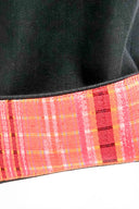 Japanese Denim Black & Orange Trouser