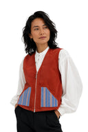 Orange Padded Vest