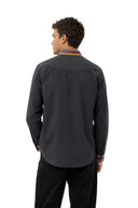 Classic Slim Fit Grey Oxford Cotton