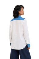 White Popover Shirt