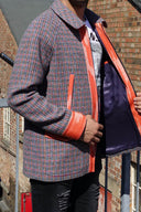 Patterned Cotton Jacket