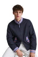 Japanese Cotton Dark Navy Harrington