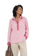 Pink Popover Shirt