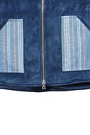 Petroleum Blue Padded Vest