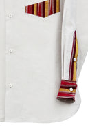 Classic Man SlimFit Oxford Off White Shirt
