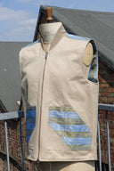 Cream Cotton Vest