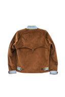 Brown Corduroy Harrington Jacket