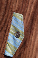Brown Velvet Wool Jacket