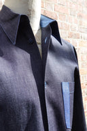 Navy Denim Shirt