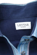 Navy Blue Popover Shirt