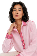 Pink Popover Shirt