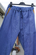 Blue Cotton Pants