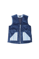 Petroleum Blue Padded Vest