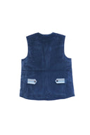 Petroleum Blue Padded Vest