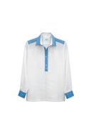 White Popover Shirt