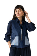 Petroleum Blue Padded Vest