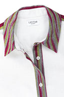 Classic Slim Fit Women White Oxford Cotton