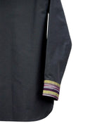 Classic Slim Fit Grey Oxford Cotton