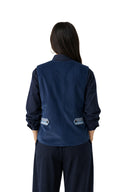 Petroleum Blue Padded Vest