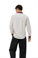 Classic Man SlimFit Oxford Off White Shirt