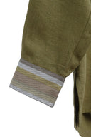Olive Green Popover Shirt