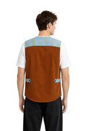 Brick Red Padded Vest
