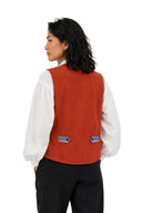 Orange Padded Vest
