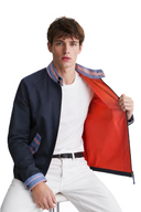 Japanese Cotton Dark Navy Harrington