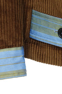 Brown Corduroy Harrington Jacket