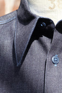 Navy Denim Shirt