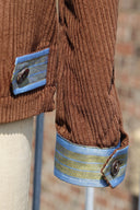 Brown Velvet Wool Jacket
