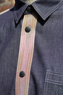 Black Long-Sleeve Cotton Shirt