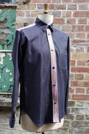 Black Long-Sleeve Cotton Shirt