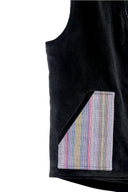 Black Padded Vest