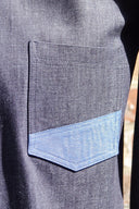 Navy Cotton Shirt