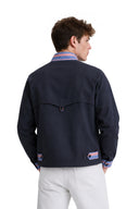 Japanese Cotton Dark Navy Harrington