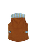 Brick Red Padded Vest
