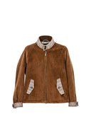 Brown Corduroy Harrington Jacket 2