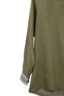 Olive Green Popover Shirt